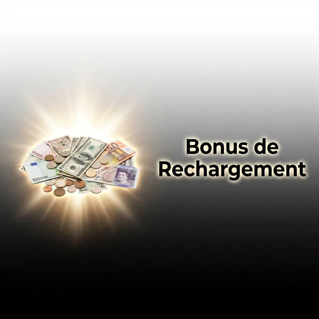 Illustration symbolisant le bonus de rechargement pour les joueurs fidèles.
