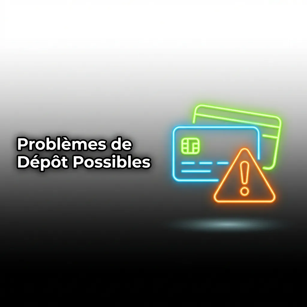 Solutions aux problèmes de dépôt d'argent et erreurs de transaction au casino.