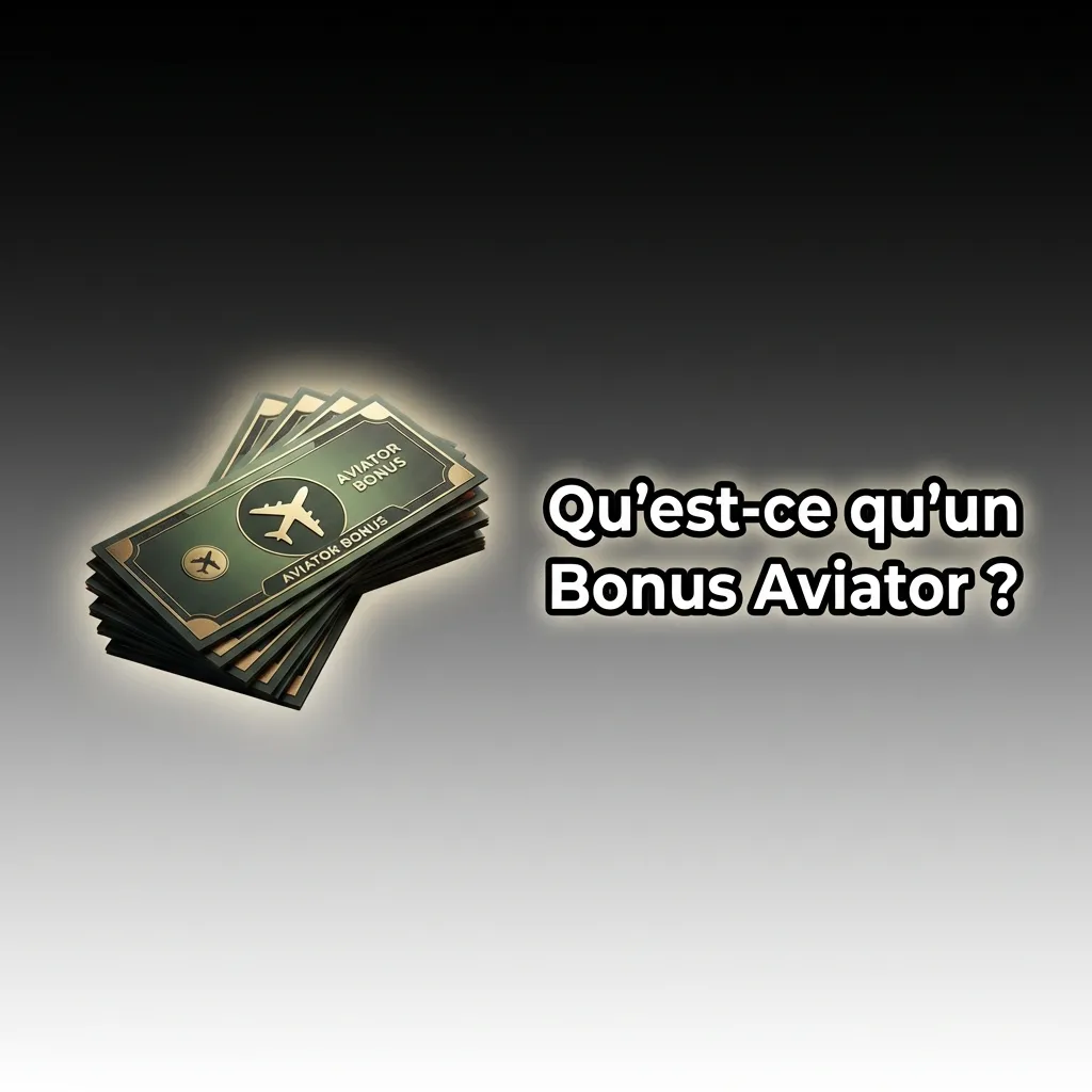 Illustration de bonus et récompenses pour le jeu de casino Aviator.