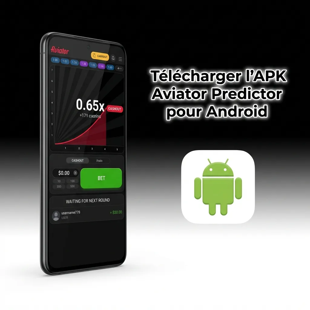 Téléchargement et installation de l'APK Aviator Predictor sur Android.